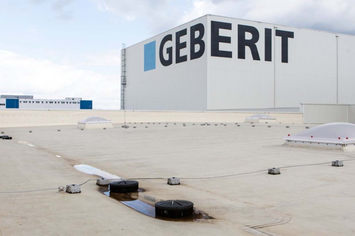 Geberit drainage system